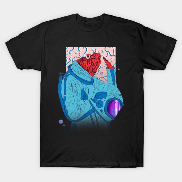 Galaxy Fish T-Shirt by Anbus